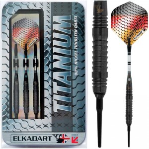 Dardos Bico Plástico ElKadart Titanium 90% 