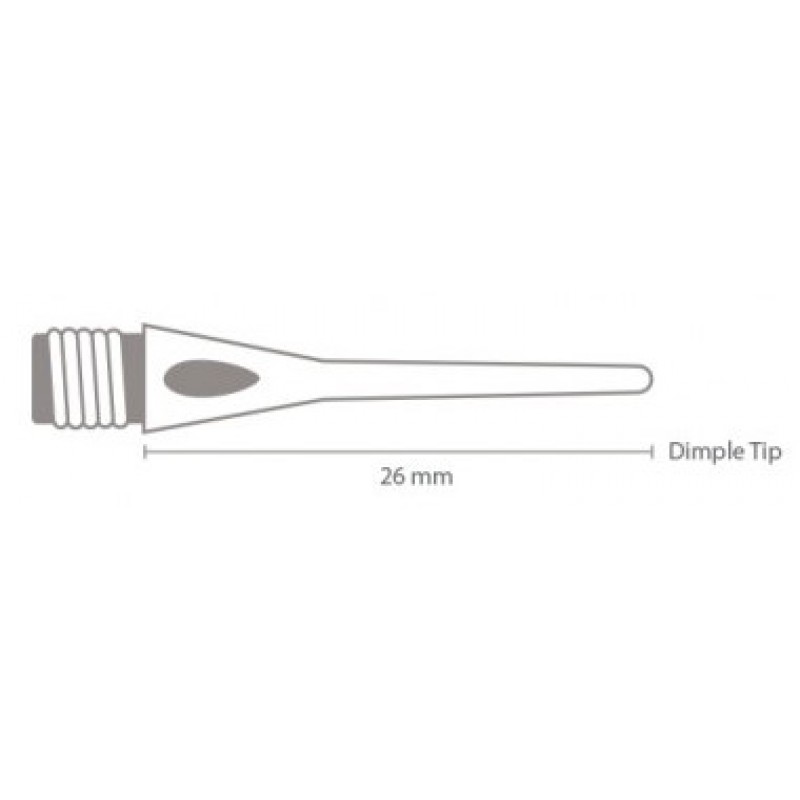 Bicos Softip Harrows Dimple 1/4" x1000pcs