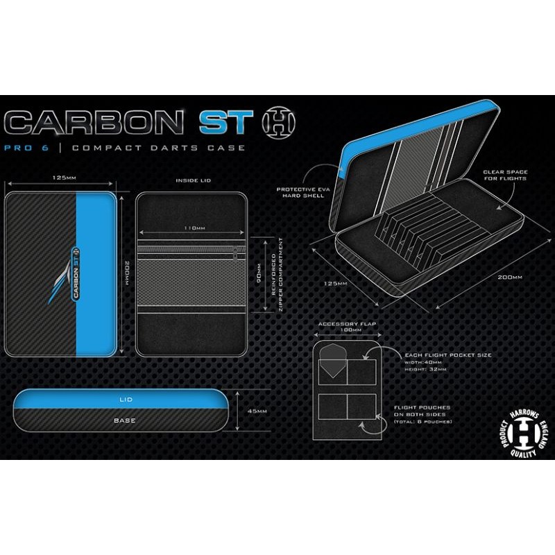Bolsas Harrows  Carbon ST Pro 6 