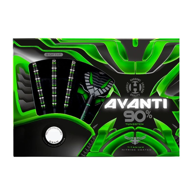 Dardos Bico Plástico Harrows Avanti 90%