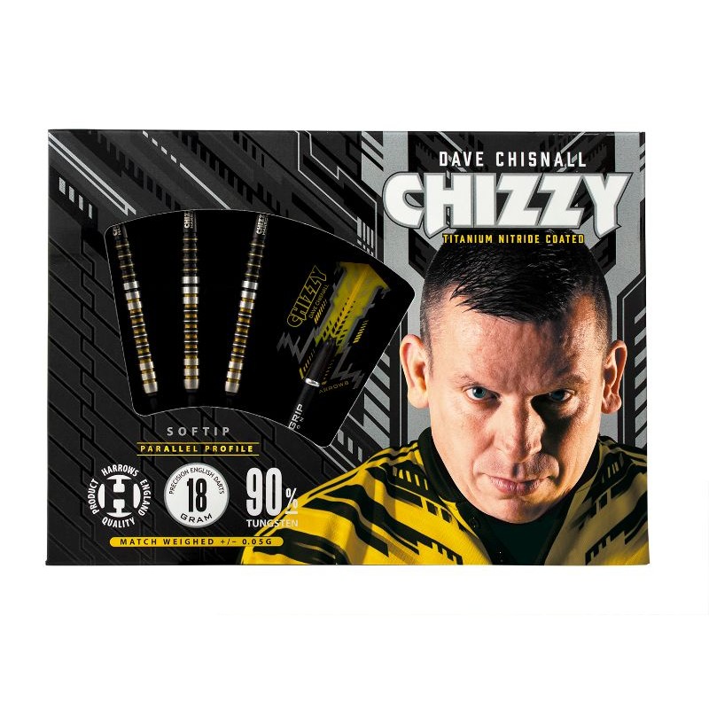 Dardos Bico Plástico Harrows Chizzy 90%