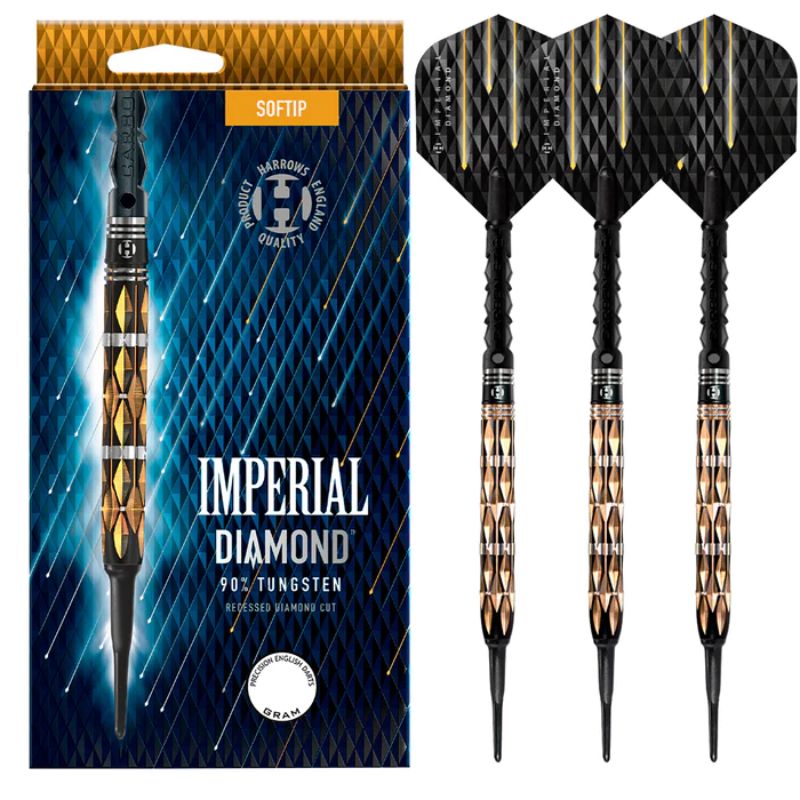 Dardos Bico Plástico Harrows Imperial Diamond 90%
