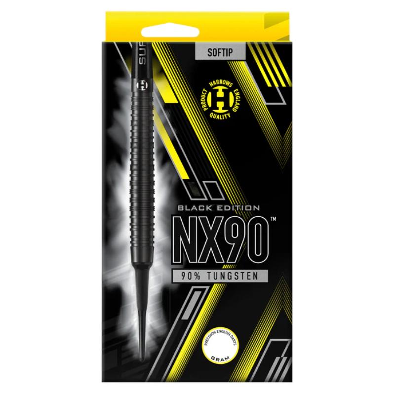 Dardos Bico Plástico Harrows NX-90 Black Edition 90%