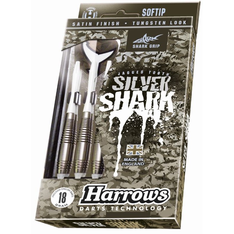 Dardos Bico Plástico Harrows Silver Shark Style B