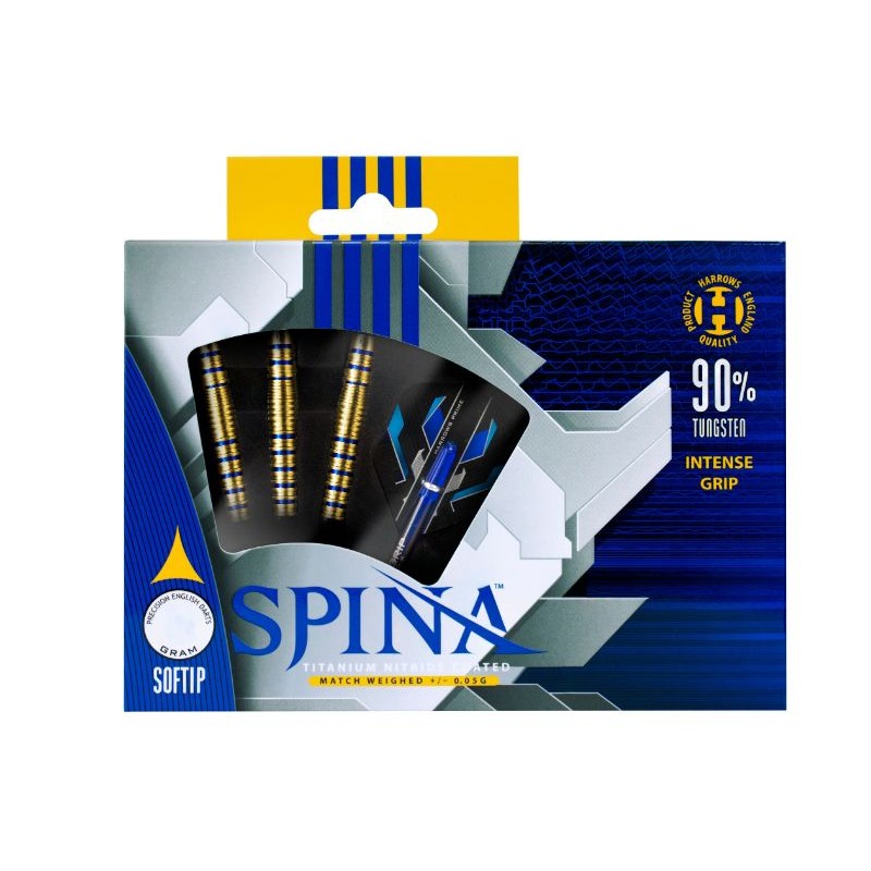 Dardos Bico Plástico Harrows Spina Gold 90%