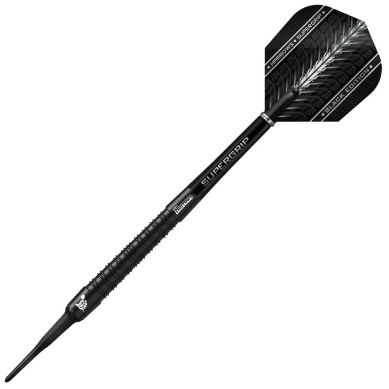 Dardos Bico Plástico Harrows Supergrip Black Edition 90%