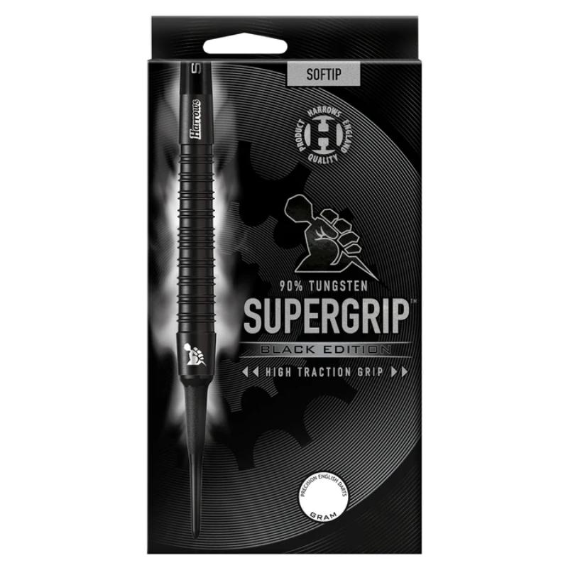 Dardos Bico Plástico Harrows Supergrip Black Edition 90%