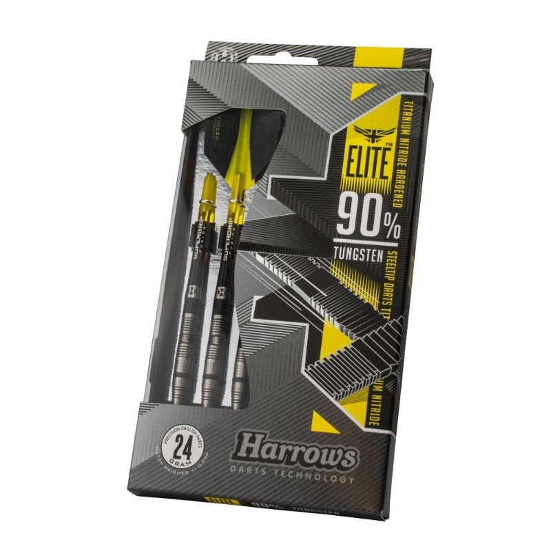 Dardos Bico Aço Harrows Elite 90%