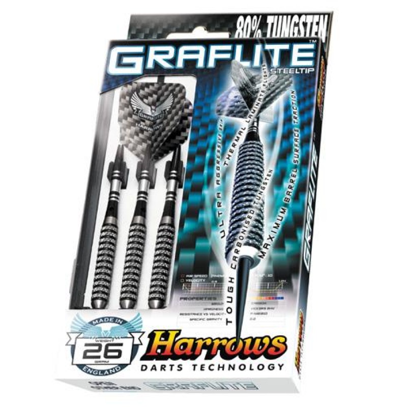Dardos Bico Aço Harrows Graflite 80%