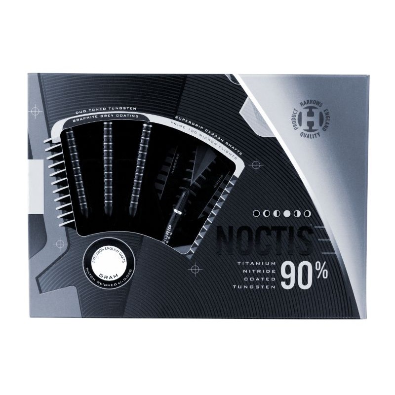Dardos Bico Aço Harrows Noctis 90%