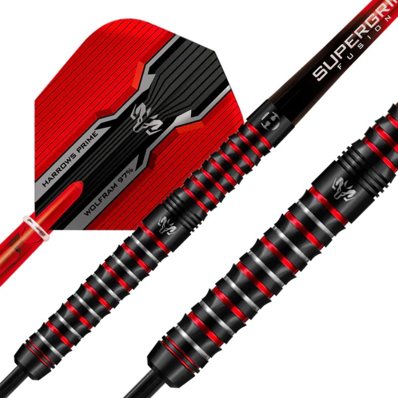 Dardos Bico Aço Harrows Wolfram Infinity 97%