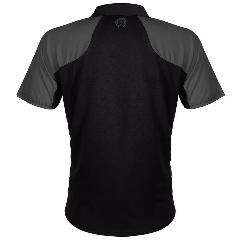 Polo Harrows VIVID Preto & Cinza