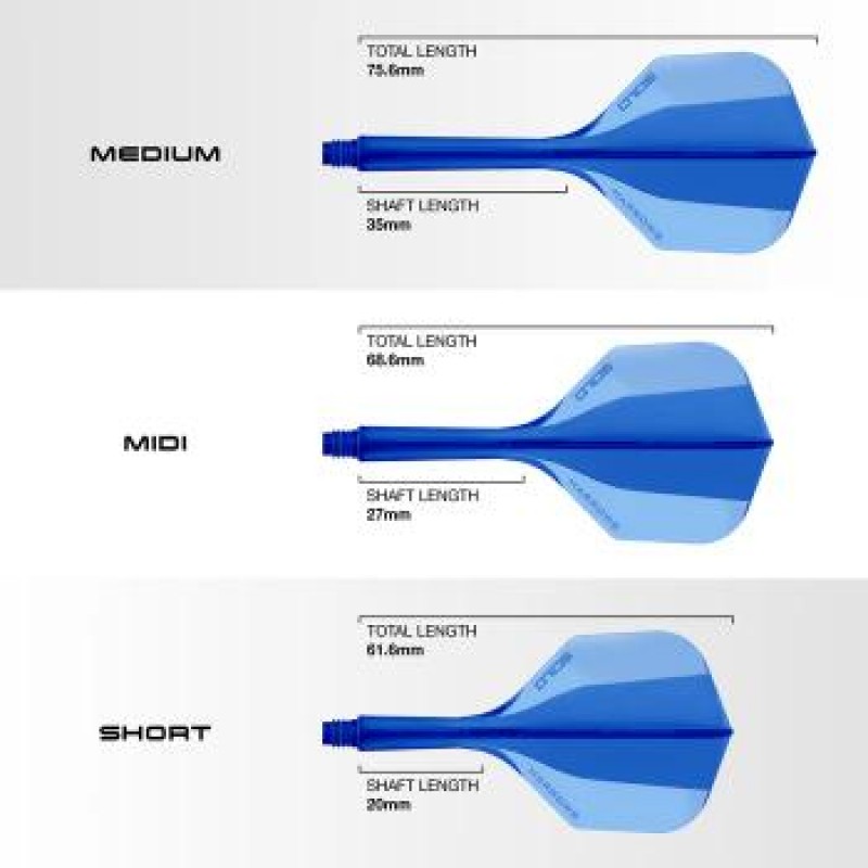 Voadores Harrows SOLO  Shape Nº6 Blue