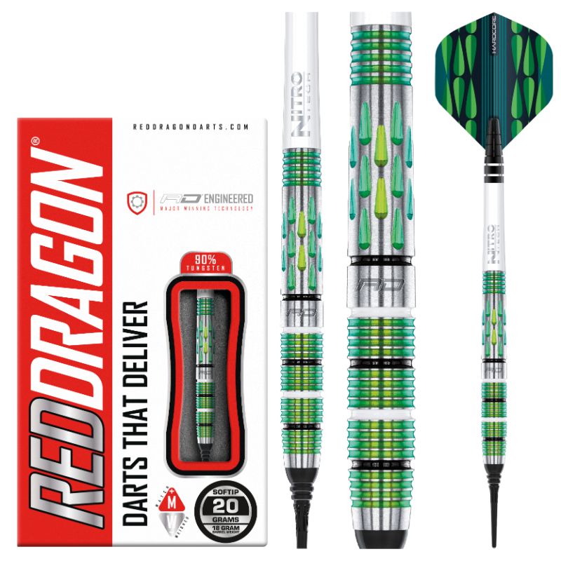 Dardos Bico Plástico Red Dragon Artura 90%