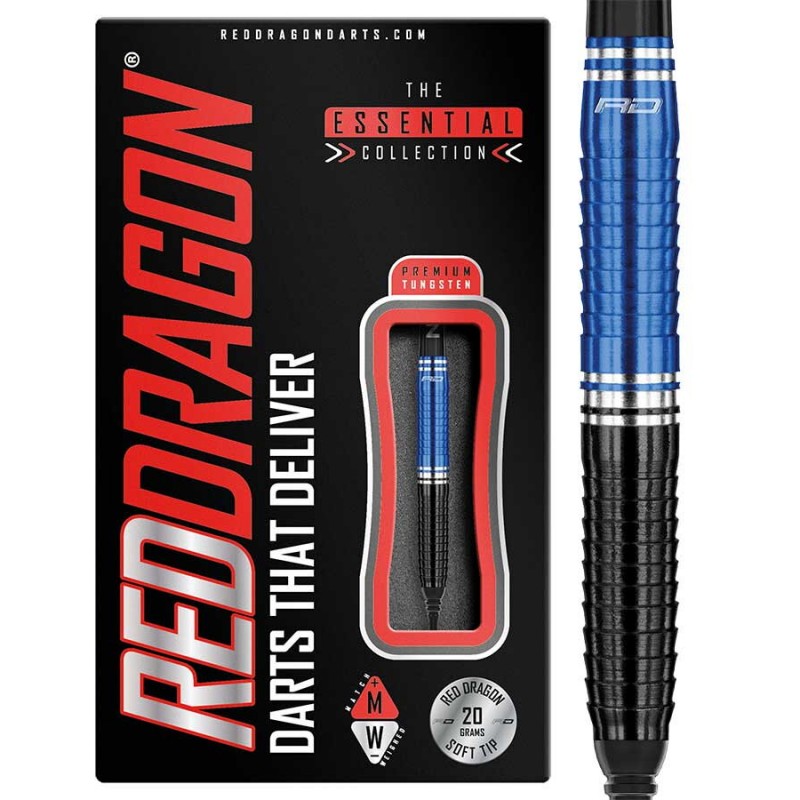 Dardos Bico Plástico Red Dragon Razor Edge ZX-3 85%