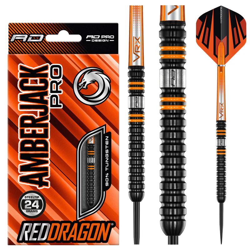 Dardos Bico Aço Red Dragon Amberjack Pro 90%