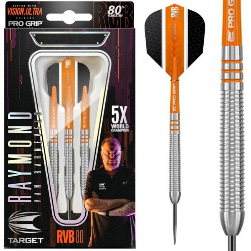 Dardos Bico Aço Target RVB80 80%