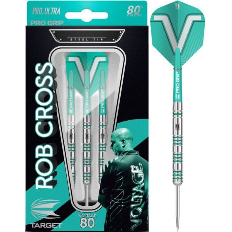 Dardos Bico Aço Target Rob Cross 80%