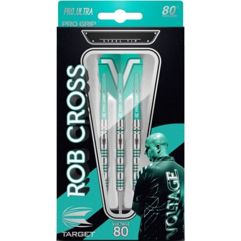 Dardos Bico Aço Target Rob Cross 80%