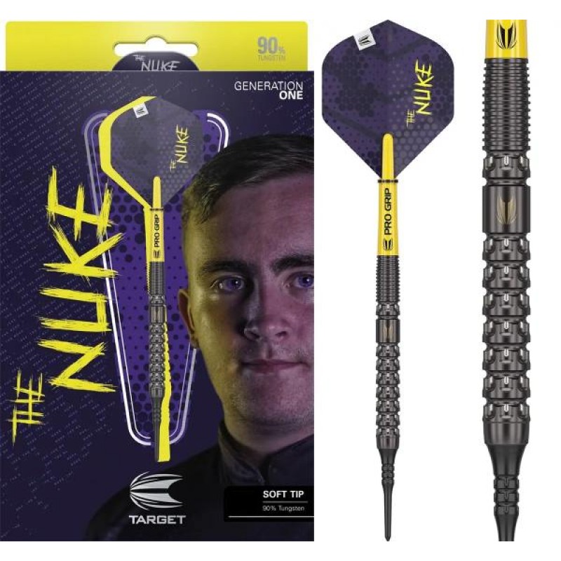 Dardos Bico Plástico Target  Luke Littler The Nuke 90% 