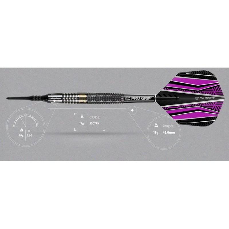 Dardos Bico Plástico Target  Paul Lim The Legend 90%