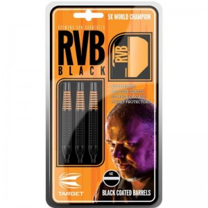 Dardos Bico Plástico Target RVB Black Coated
