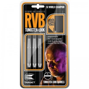 Dardos Bico Plástico Target RVB Tungsten Look