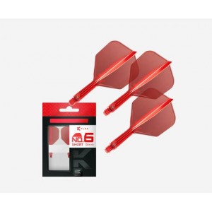 Voadores Target K-FLEX Shape Nº6 Vermelho Clear