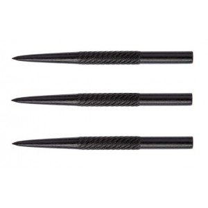 Bicos de Aço Winmau Espiral Pretos