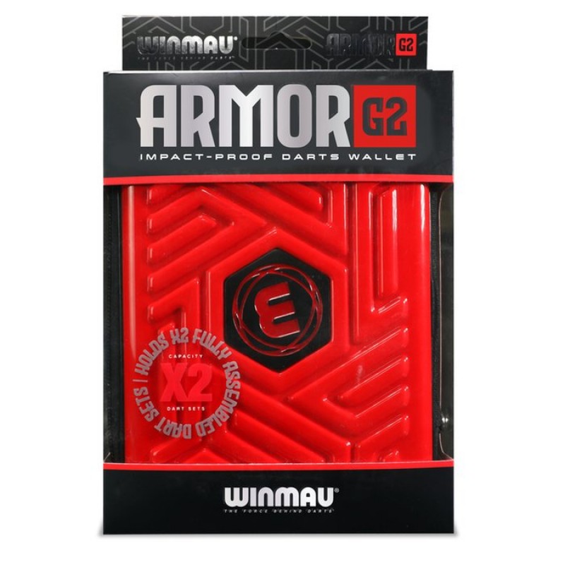 Bolsas Winmau Armor G2 Dart Wallet Vermelho