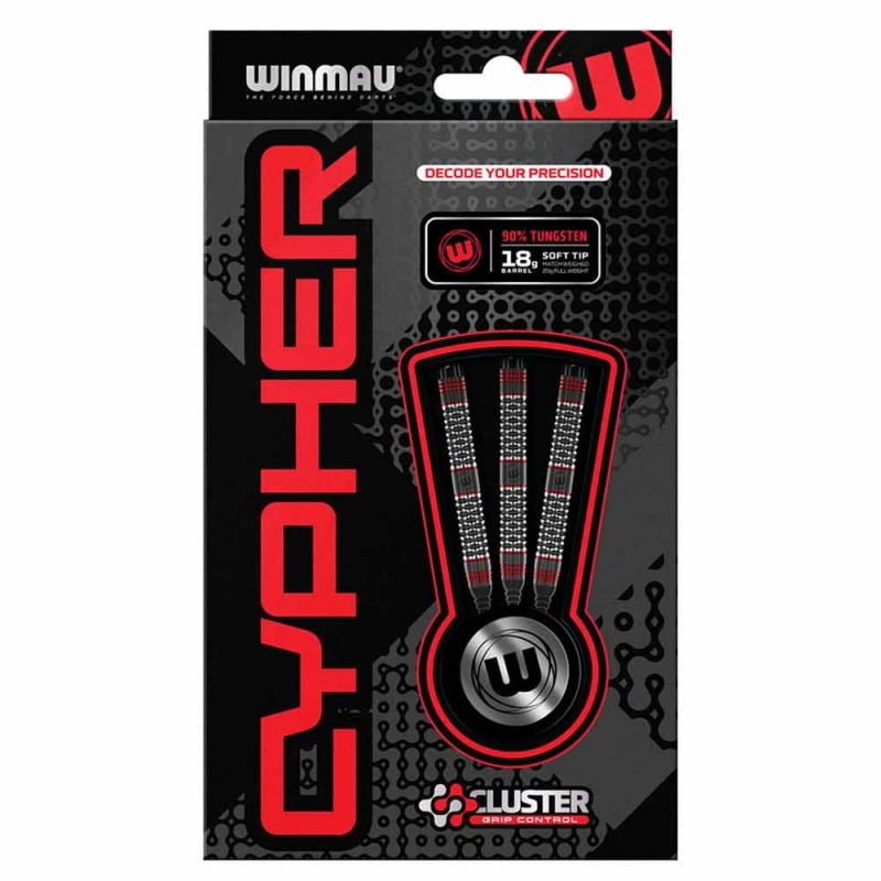 Dardos Bico Plástico Winmau CYPHER 90%
