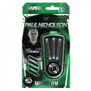 Dardos Bico Plástico Winmau Paul Nicholson Onyx 9...