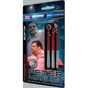 Dardos Bico Plástico Winmau Peter Manley 85%
