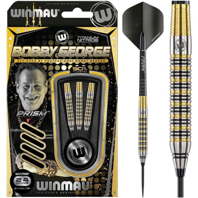 Dardos Bico Aço Winmau Bobby George 90% ( 1424)
