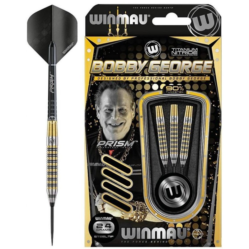 Dardos Bico Aço Winmau Bobby George 90% ( 1424)