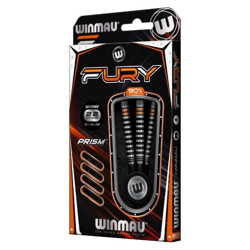 Dardos Bico Aço Winmau Fury 90%