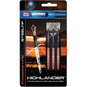 Dardos Bico Aço Winmau Highlander 90%