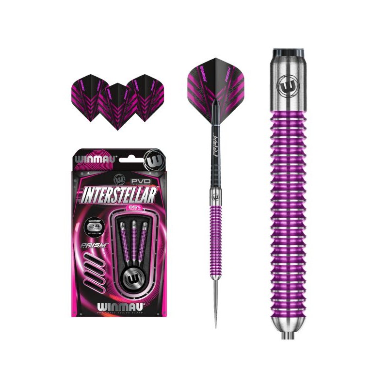 Dardos Bico Aço Winmau Interstellar 85%