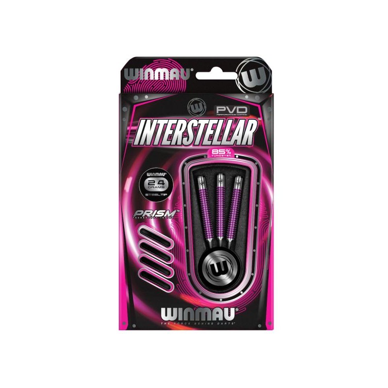 Dardos Bico Aço Winmau Interstellar 85%