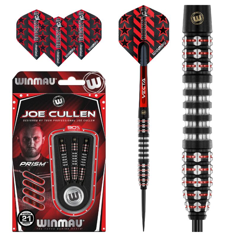 Dardos Bico Aço Winmau Joe Cullen Ignition Series 90%