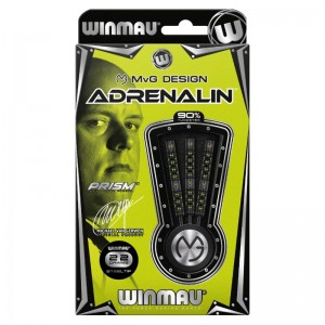 Dardos Bico Aço Winmau MvG Adrenalin 90%