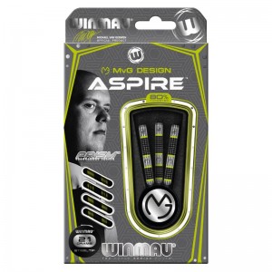 Dardos Bico Aço Winmau MvG Aspire 80%