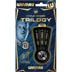 Dardos Bico Aço Winmau MvG Trilogy 90%