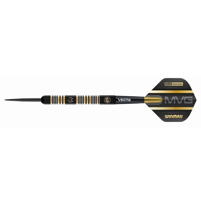 Dardos Bico Aço Winmau MvG Trilogy 90%