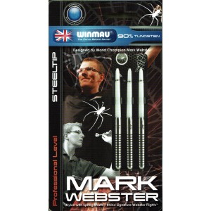 Dardos Bico Aço Winmau Mark Webster 1st Gen 90%