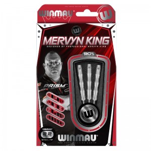 Dardos Bico Aço Winmau Mervyn King 90%