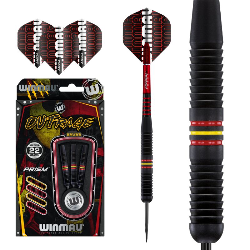 Dardos Bico Aço Winmau Outrage (1231)