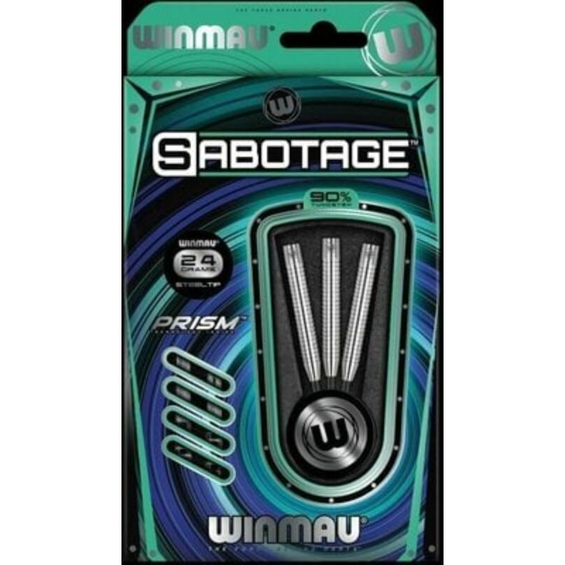 Dardos Bico Aço Winmau Sabotage 90%