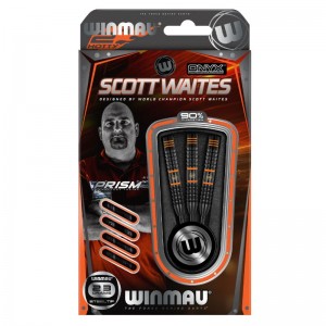 Dardos Bico Aço Winmau Scott Waites Onix 90%