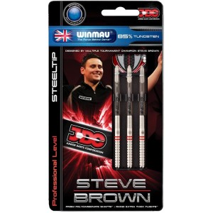 Dardos Bico Aço Winmau Steve Brown 85%